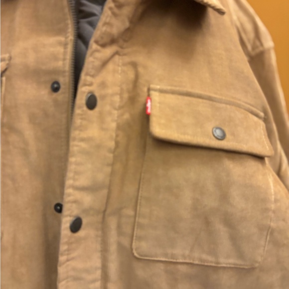 Levi's Tan Shirt Jacket - Picture 2 of 11